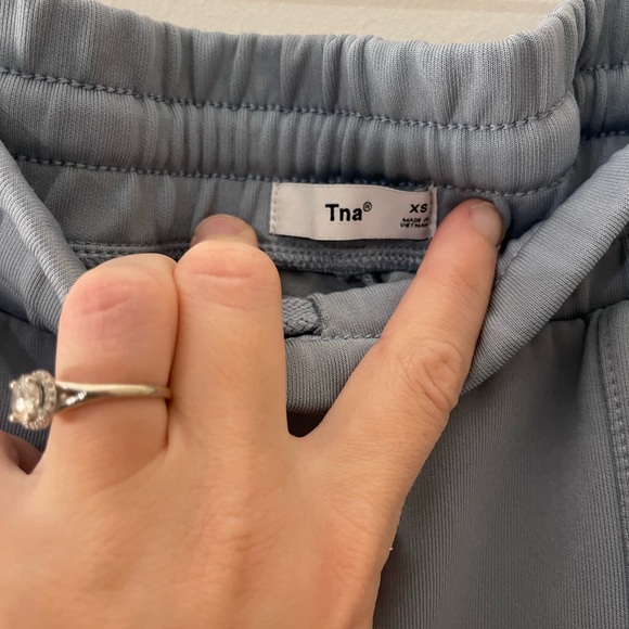 TNA joggers XS blue zip up pockets - Picture 3 of 7